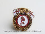 Customized Lovely Gold Plating Dragon Cuff Link