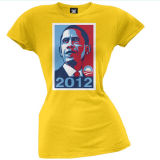 100% Cotton Printing Election Campaign T-Shirt for Promotion