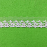 New Voile Embroidery Net Lace Trim (C04)