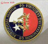 High Quality Custom 3D Gold Metal Commemorative Coins for Gifts
