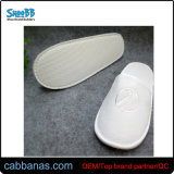 White Cheap Cotton Soft Close Toe Hotel Slippers for Womens and Mens