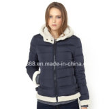 Ladies Short Padded Jacket with Hood Wholesale