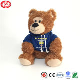 Ecuad High Quality Teddy Bear with Hoody Gift Kids Toy