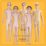 Skin Color Child/Kid Standing Plastic Mannequin 1.3 Meter Height
