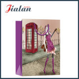 Fashion Lady's Garments Packaging Shopping Carrier Paper Gift Bags