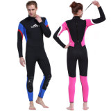 Breathable 3mm Neoprene Wetsuit & One-Piece Neoprene Diving Suit&Super Stretch Men's Surfing Suit