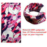 Factory Produce Custom Printed Polyester Microfiber Neck Tubular