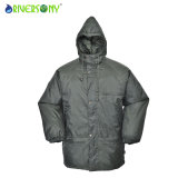 Grey Waterprood Breathable Winter Raincoat