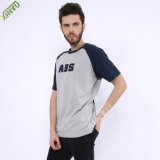 Wholesale Man's Printed T-Shirt with Logo (XY0033)