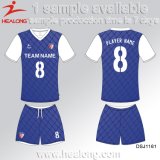 Healong High Quality Sportswear Customized Sublimation Printing Badminton Jersey