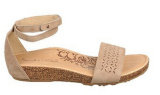 Prominent Feminine Style Leather or Suede Casual Sandals