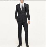 Korea Style Slim Fit Black Business Suit Sets Men