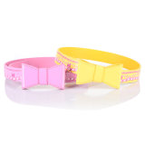 New Design Barbie Bow Print Kids Pants PU Belt (RS-050607)