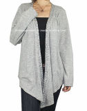 Women Fashion Hot Sales Knitted Sweater Poncho in Wool (12AW-167)