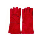 14 Inches Cow Split Leather Welding Gloves