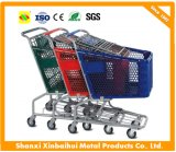 210L Ultra-Large Content Plasti⪞ Shopping Trolley in American Market