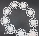 Flower Only Trimming Lace Border Fabric for Lady Clothes