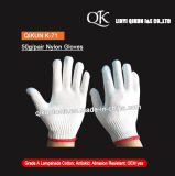 K-71 50g/Pair Knitted Work Safety Nylon Gloves