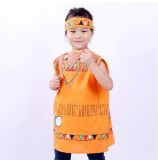 7000962-Hot Sale Kids Cosplay Costumes Children Indian Clothes Costumes for Halloween