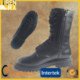 Black Genuine Cow Leather New Style Cheap Tactical Combat Boot