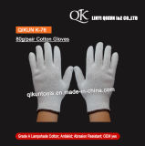 K-76 80g/Pair Knitted Working Safety Lampshade Cotton Gloves
