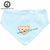 Hot Item Multi Styles Cartoon Bear Baby Bibs with Embroidery