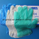 Disposable Clear Color Exam Vinyl Gloves for Examination