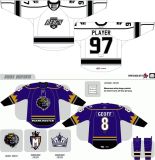 Customized Ahl Ontario Reign Ontario Reign Hockey Jersey