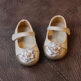 PU Leather Baby Toddler Shoes Soft Soled Anti-Slip Shoes (AKBS23)