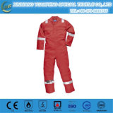 Nfpa2112 100% Cotton Teflon Clothing Welding Fire Retardant Protective Coverall