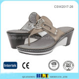 Hot Sale Alegria Top Quality Leather Upper Wedges Shoes