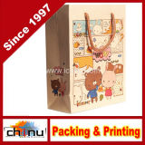 Shopping Bag Manufacture Kraft Paper Carrier Bags (3227)
