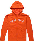 Fitted Zip up Fleece Hoodie, Men's Sportwear (SW--466)