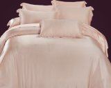 Hypoallergenic The Classic European Style Silk Bed Sheet Set