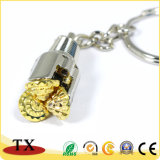 Beautiful Metal Drill Key Chain for Promotion Gift