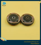 Plating Press Brass Buttons with for Garment, for Woman's Clothes