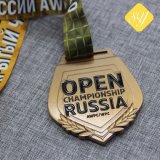 Good Quality Custom Enamel Cheap Running Sports Metal Medal Factory