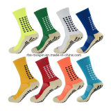Anti Slip Basketball/Soccer Athletic Sport Casual Socks with Grips