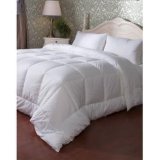 Microfiber White Quilted Throught Quilt