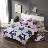 Cheap Price Printed Microfiber 3 PCS Queen and King Duvet Cover Set