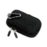 Classic Black Color Neoprene Laptop Bag Backpack Digital Camera Pouch Bag Case (FRT1-372)