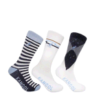 Custom Men's Jacquard Dress Knee High Sock in Various Size and Designs