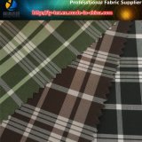 Wholesale Yarn Dyed Polyester Check Garment Fabric (X015-17)