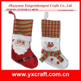 Christmas Decoration (ZY15Y156-1-2) Christmas Socks with Gift Packed