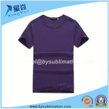 Purple Color Round Neck Modal Tshirt for Sublimation