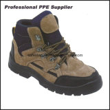 High Cut Genuine Leather Safety Footwear with Steel Toe