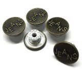High Quality Nickle and Lead Free Grament Jeans Button