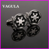 VAGULA Quality Silver Star War Cufflinks (HL10134)