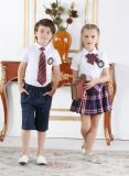 Customized Fashion Stylish Primary School Boy's and Girl's Uniform S53103