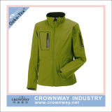 Mens Bonded Polyester Waterproof Softshell Jacket for Wholesale